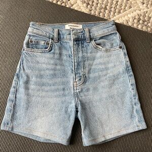 Reformation Jean Shorts